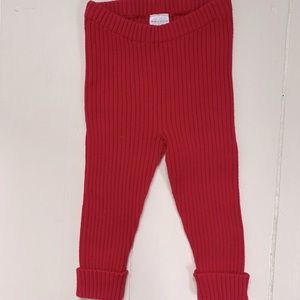 ❤️Hanna Andersson red rib knit baby pants ❤️